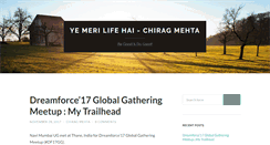 Desktop Screenshot of chiragmehta.info