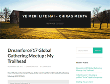 Tablet Screenshot of chiragmehta.info